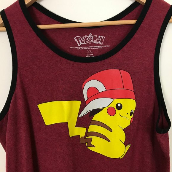 Pokemon Other - Pokemon Men Cotton Blend XL Sleeveless Tank Top